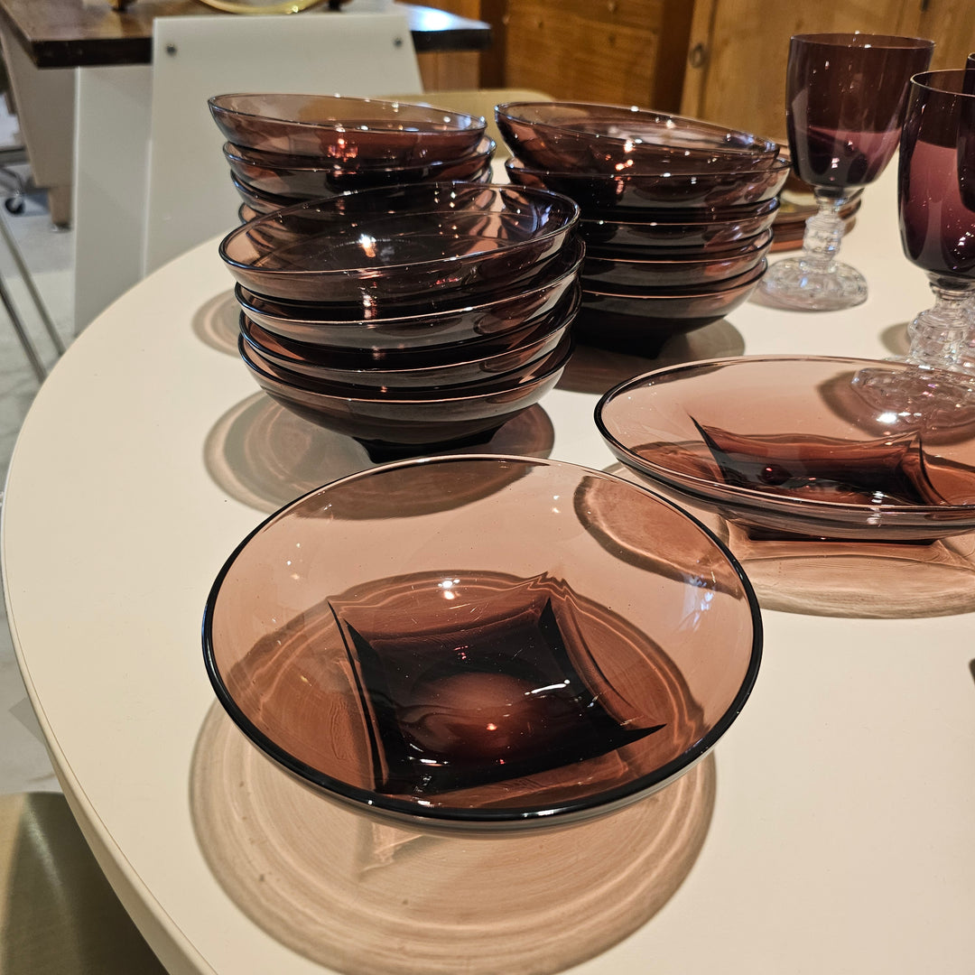 Hazel-Atlas Moroccan Glass - Amethyst Collection
