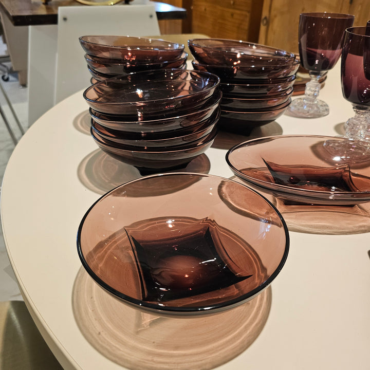 Hazel-Atlas Moroccan Glass - Amethyst Collection