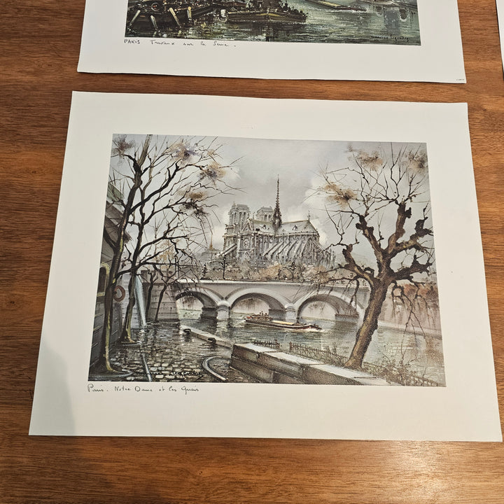 Maurice Legendre Lithographed Print