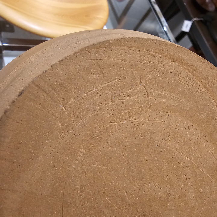 Signed Pottery Vase