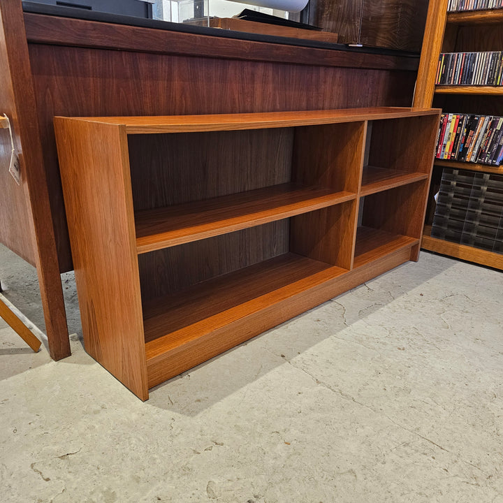 Low Teak Bookshelf