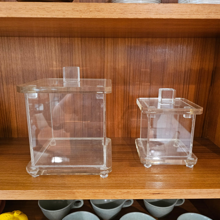 Lucite Storage Container
