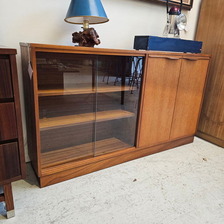 Narrow Teak Sideboard Cabinet