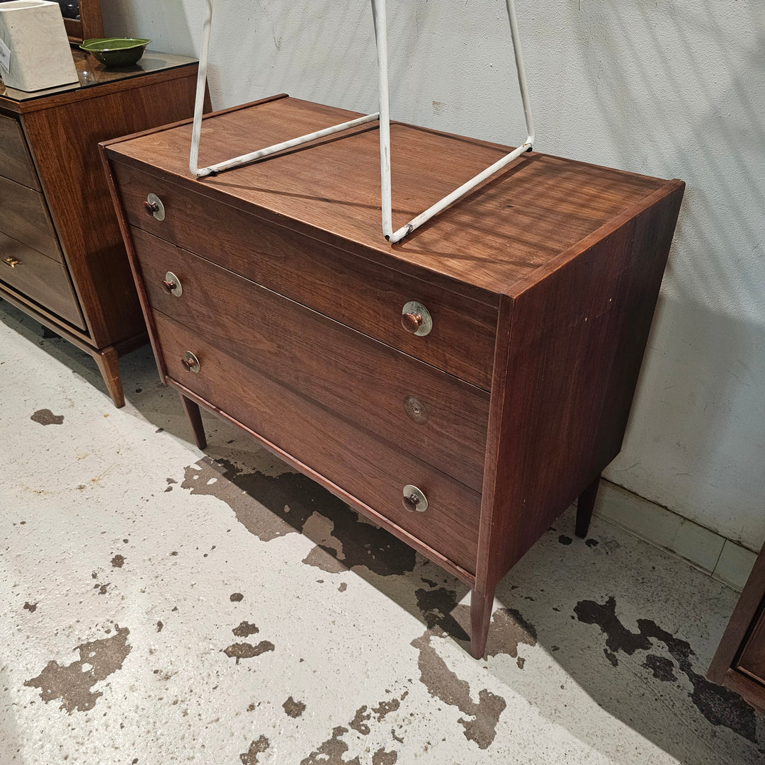 Mid Century Founders Walnut Dresser (as-found)