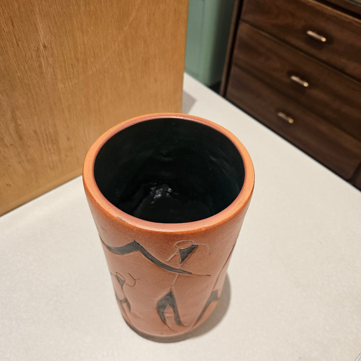 MCM Abstract Figural Vase