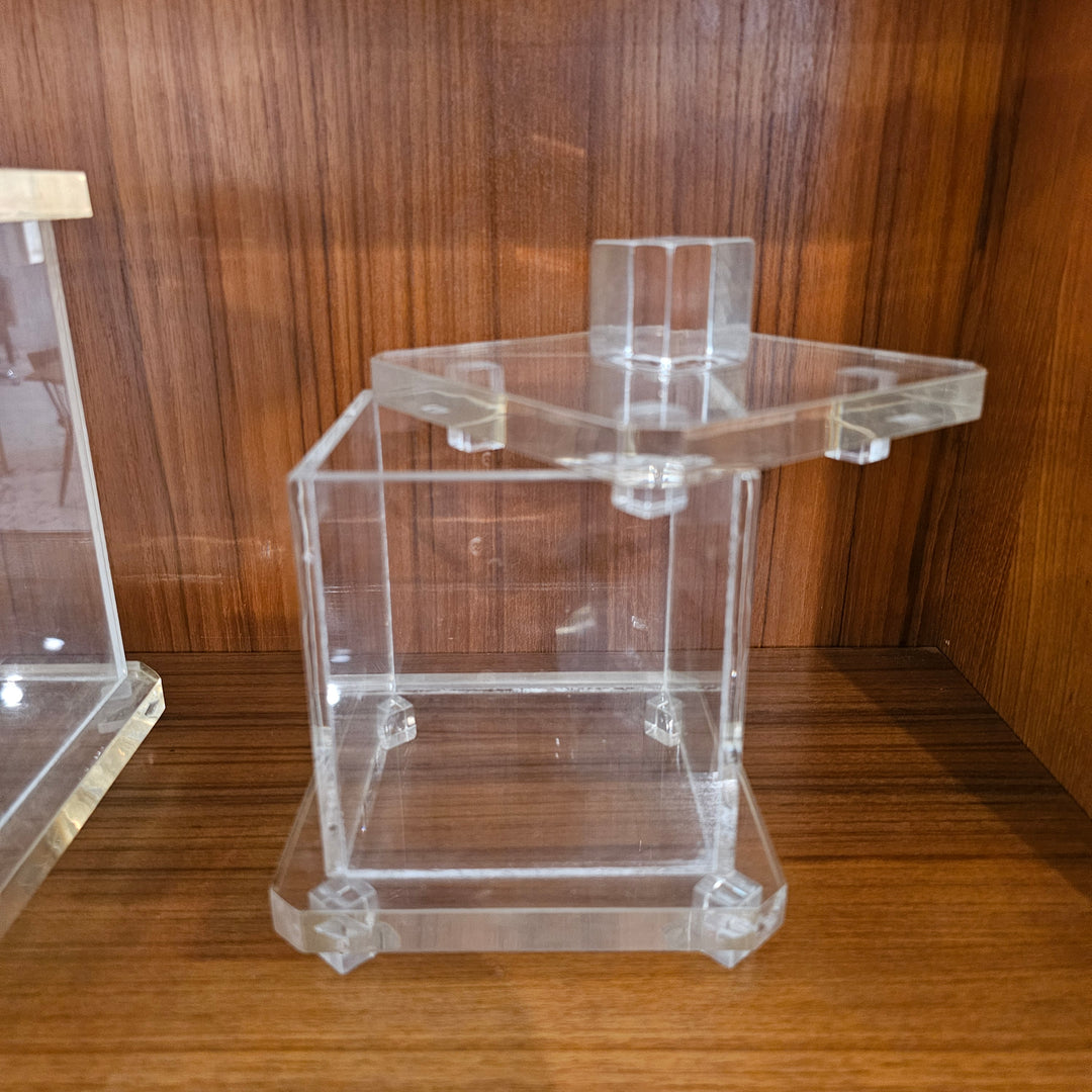 Lucite Storage Container