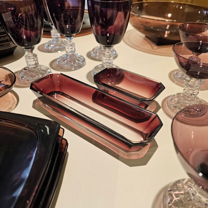 Hazel-Atlas Moroccan Glass - Amethyst Collection