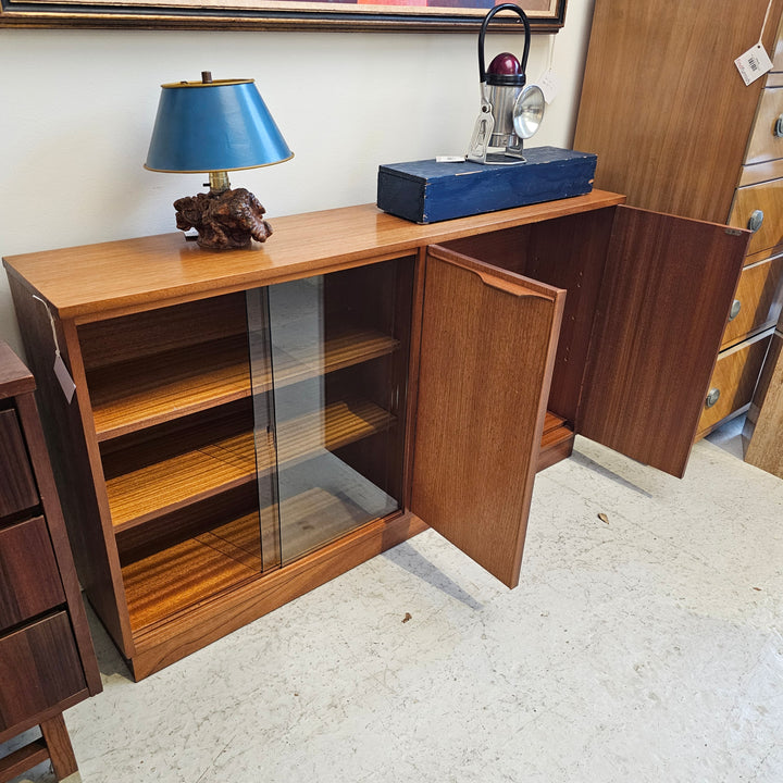 Narrow Teak Sideboard Cabinet