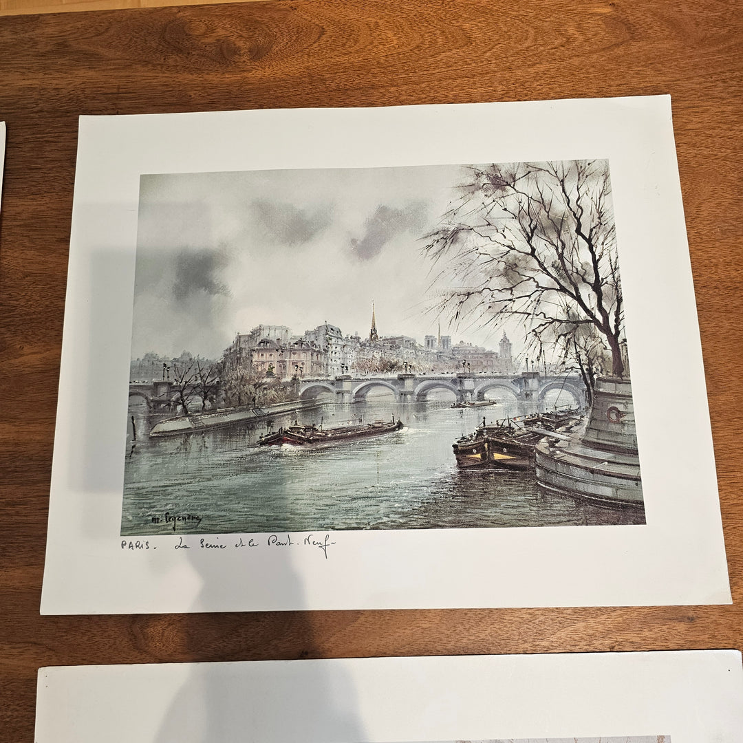 Maurice Legendre Lithographed Print