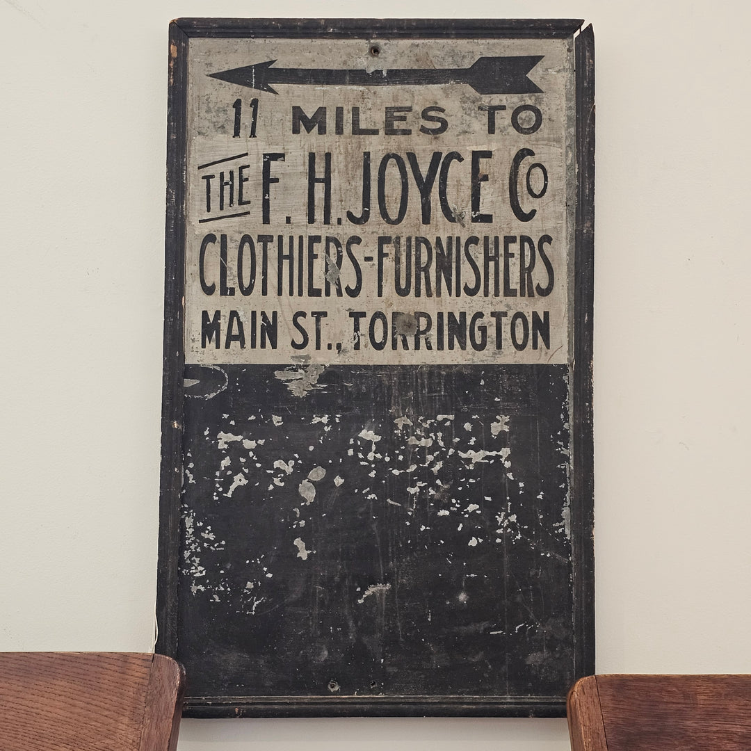 F.H. Joyce Clothing of Connecticut Sign