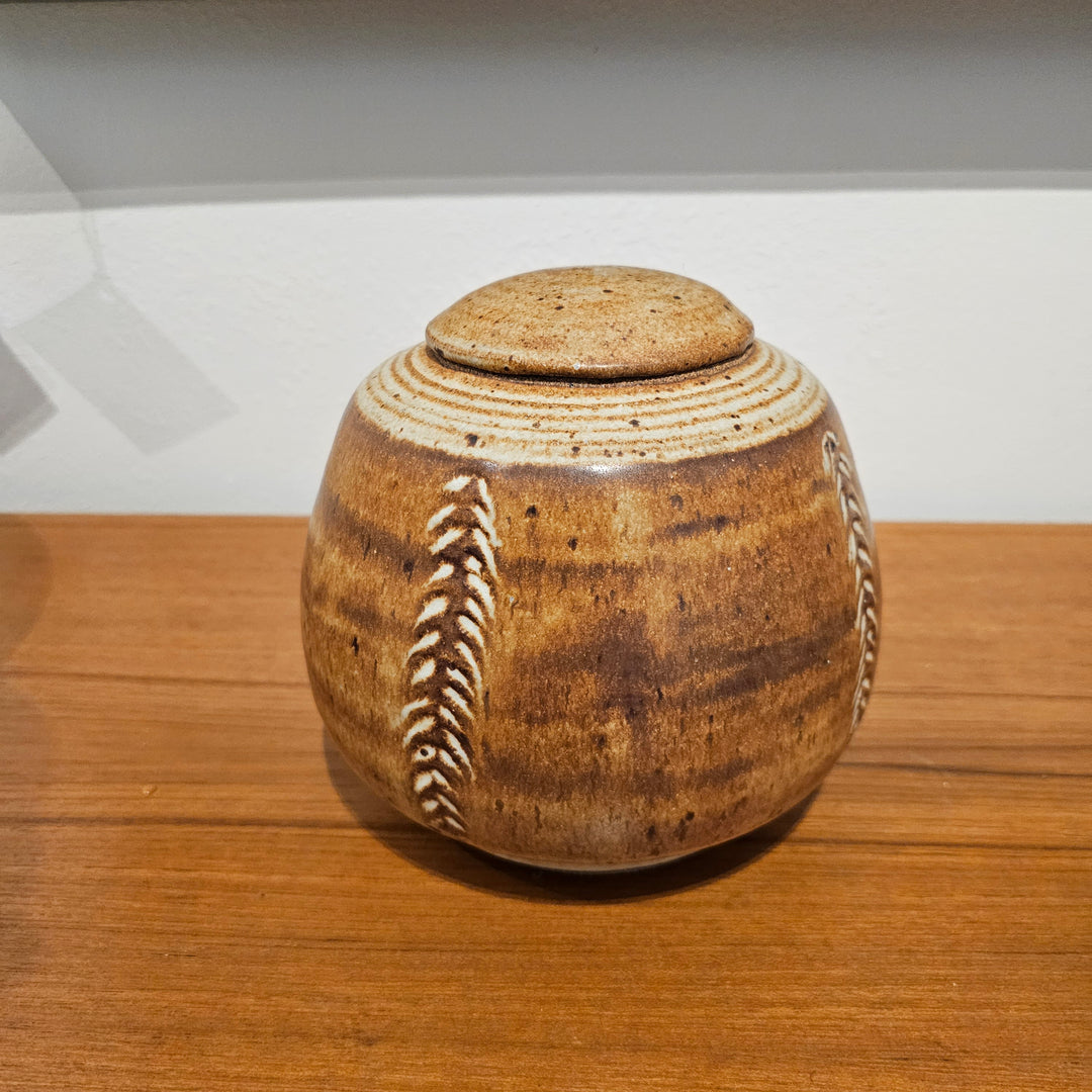 Studio Pottery Lidded Dish