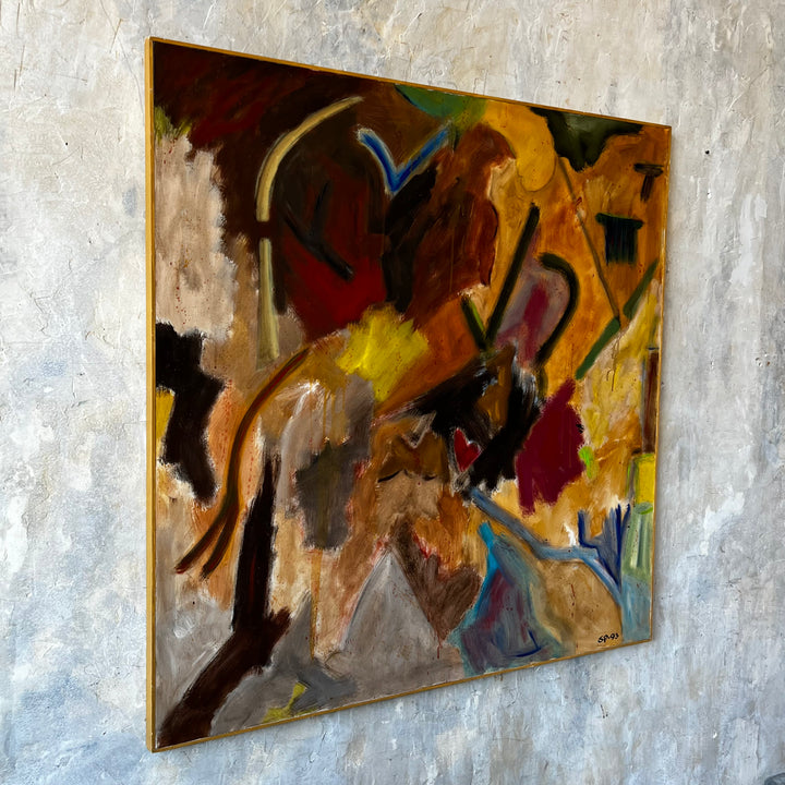 Abstract painting by Svend Paulsen