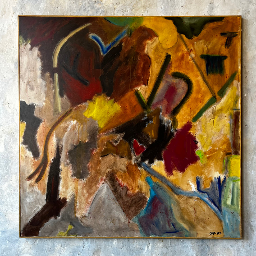 Abstract painting by Svend Paulsen